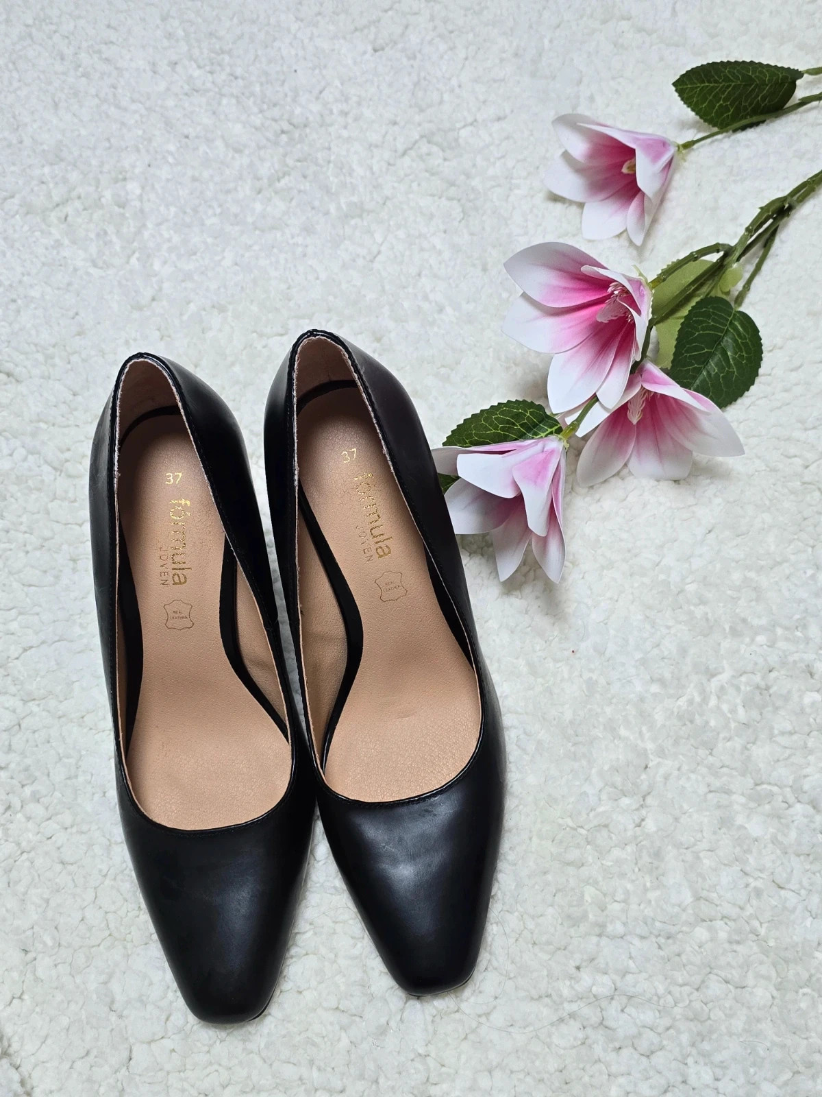 🌟Zapatos de tacón negros🌟 – Fórmula Joven – taille 37 2