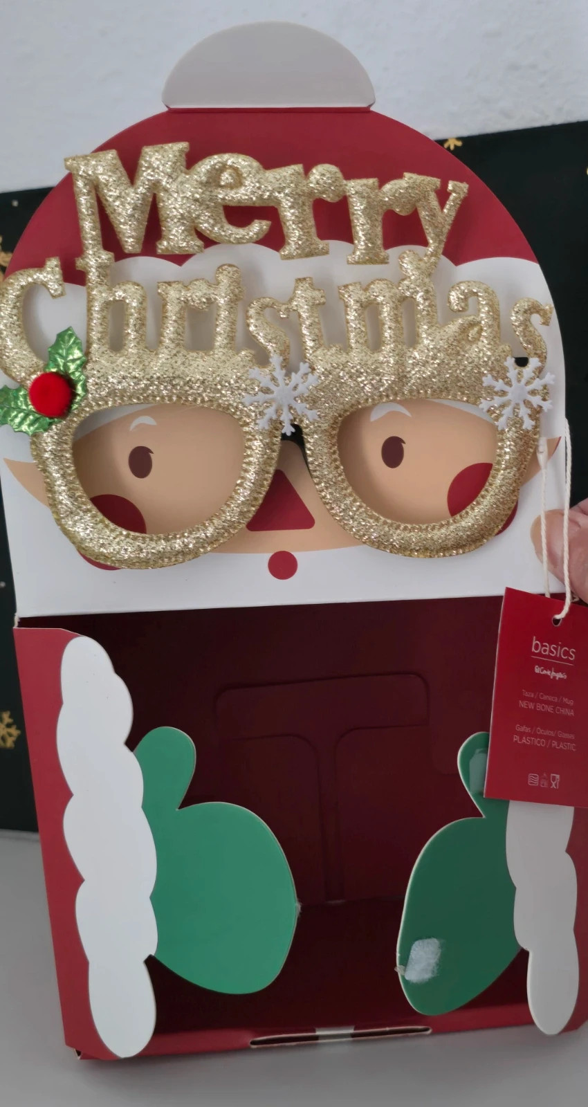 Taza Merry Christmas con gafas – christmas collection 2