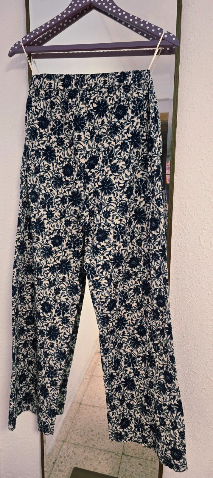 Pantalón estampado floral – Primark – taille XS / 34 / 6 2