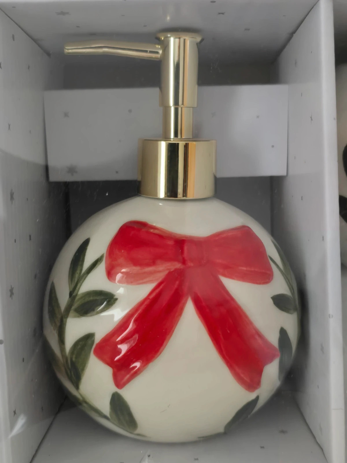 Set baño cerámica decorado – christmas collection 3