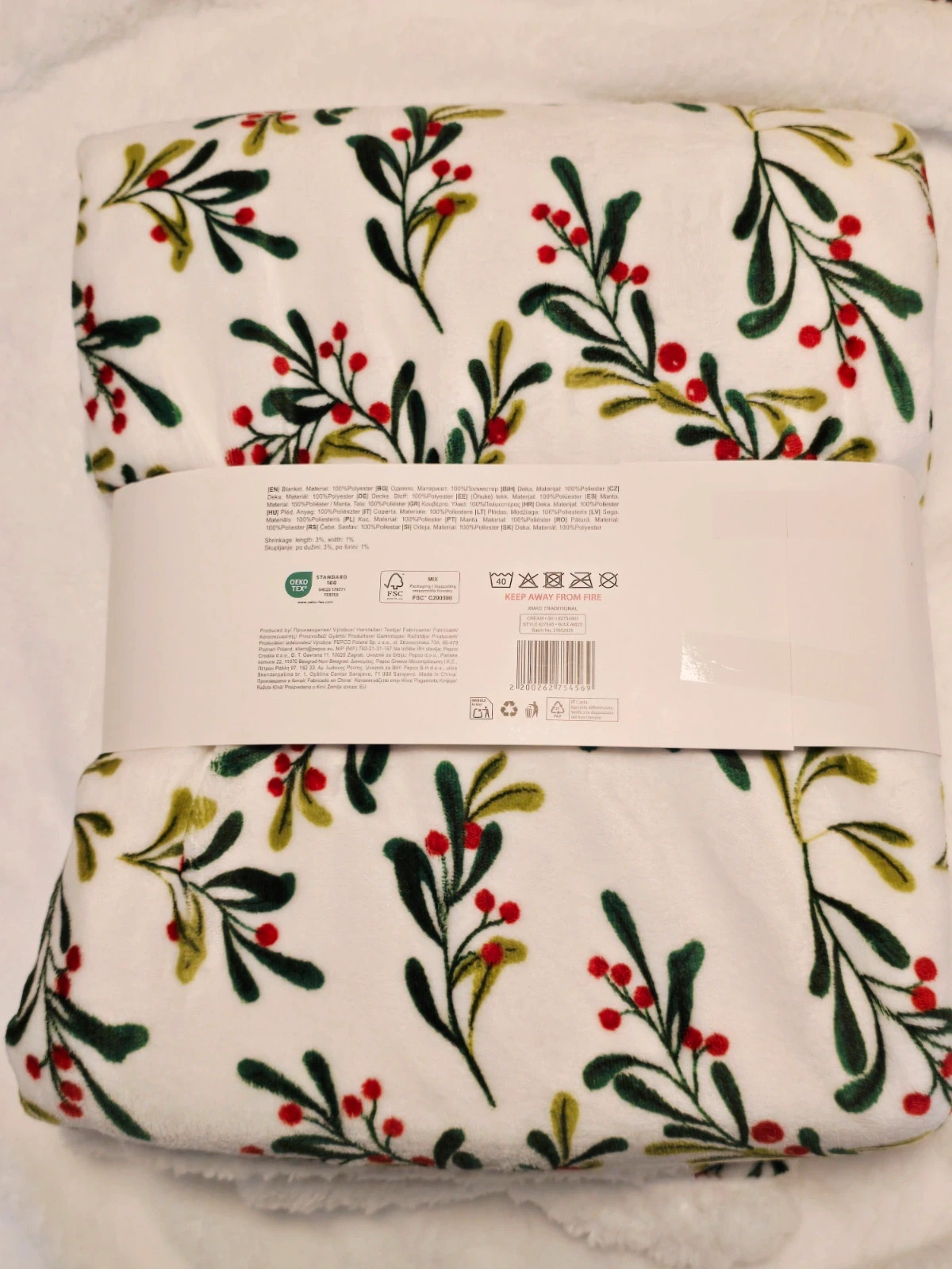 Manta Navideña y Set de tazas a juego 🌿 – christmas collection – taille 130 x 170 cm 2