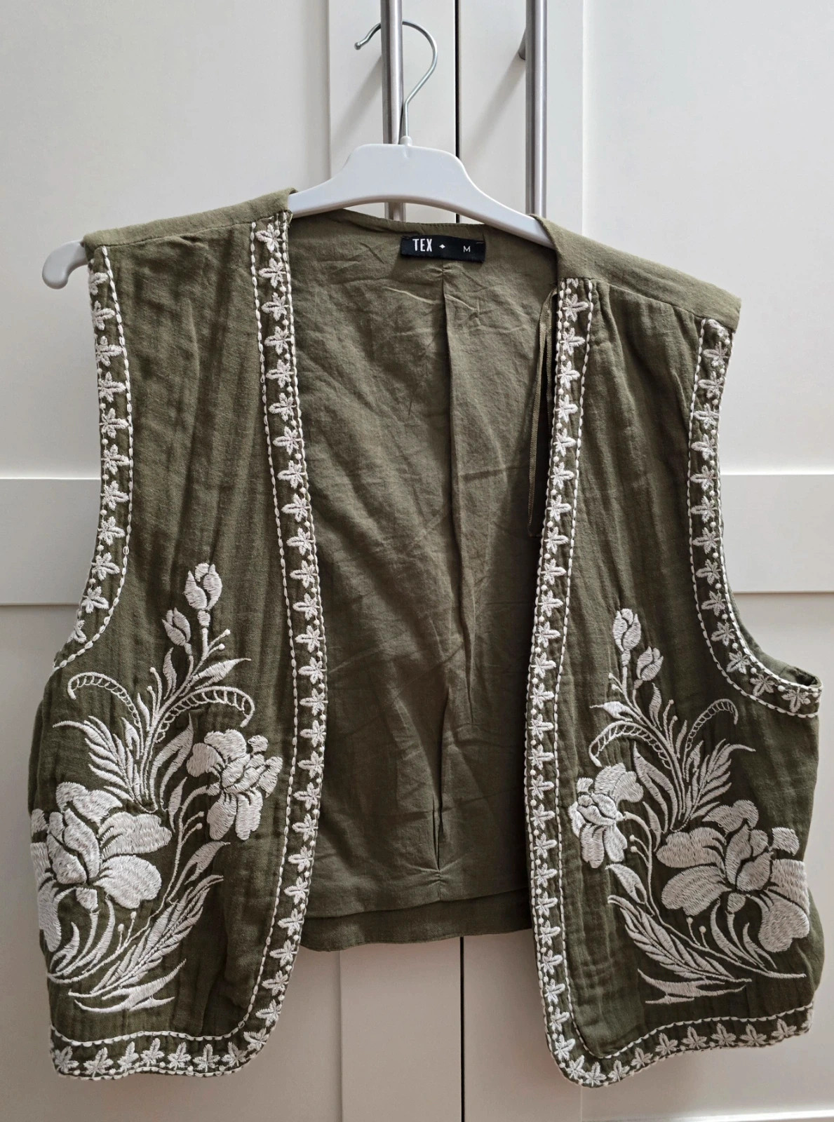 TEX Chaleco mujer bordado – TEX – taille M / 38 / 10 3