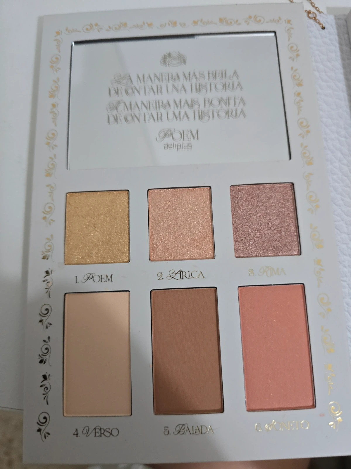 Paleta de sombras y ojos💖 – Deliplus 4