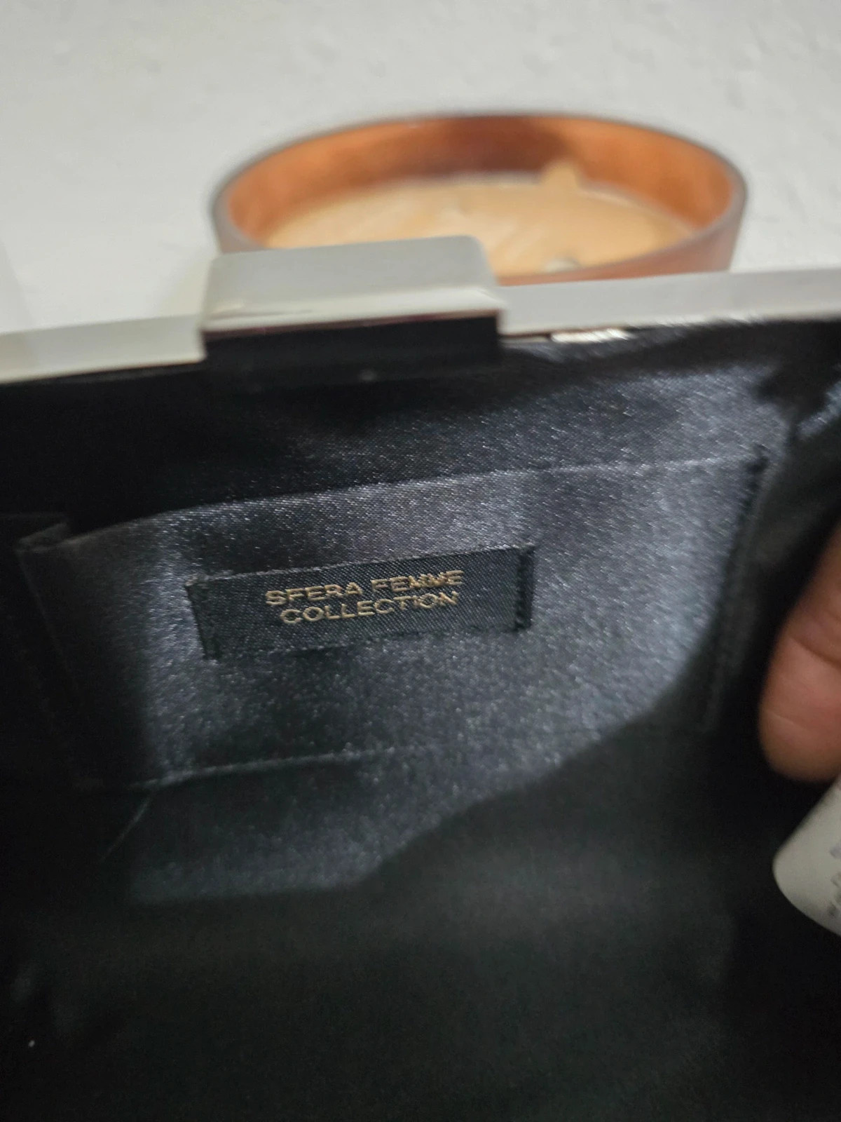 Clutch de Fiesta plateada 💕 – Sfera Collection 3