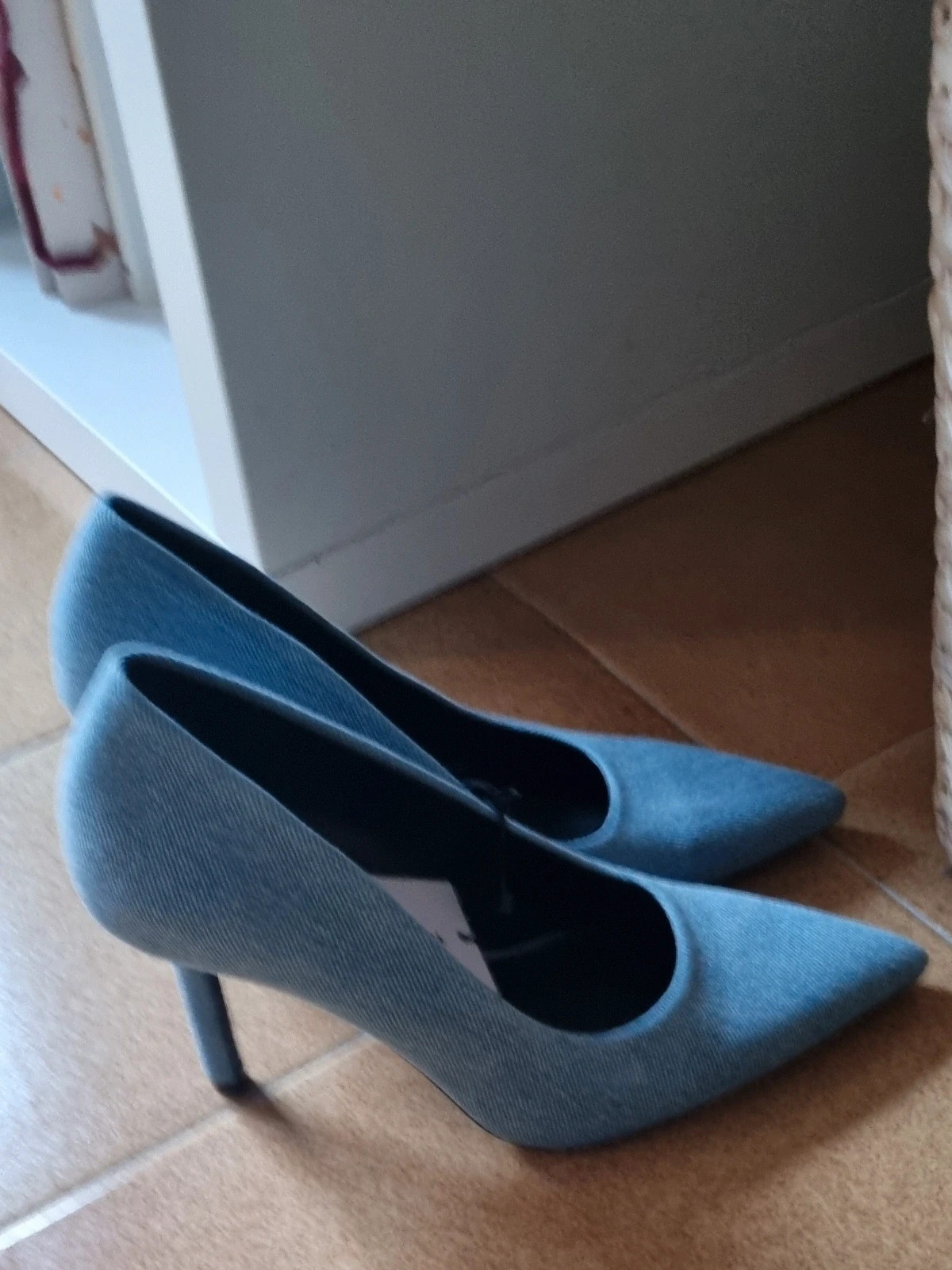 Zapatos de tacón vaquero🩵 – Lefties – taille 37 2