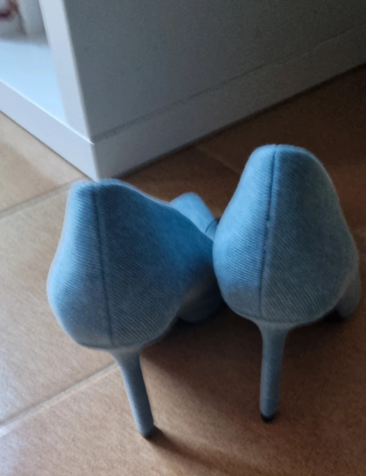 Zapatos de tacón vaquero🩵 – Lefties – taille 37 4