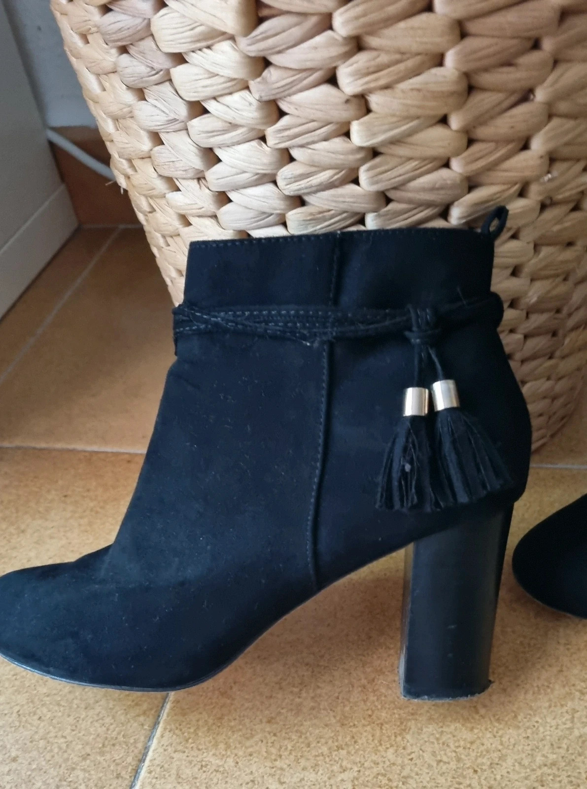 Botines efecto terciopelo – Sfera – taille 37 2