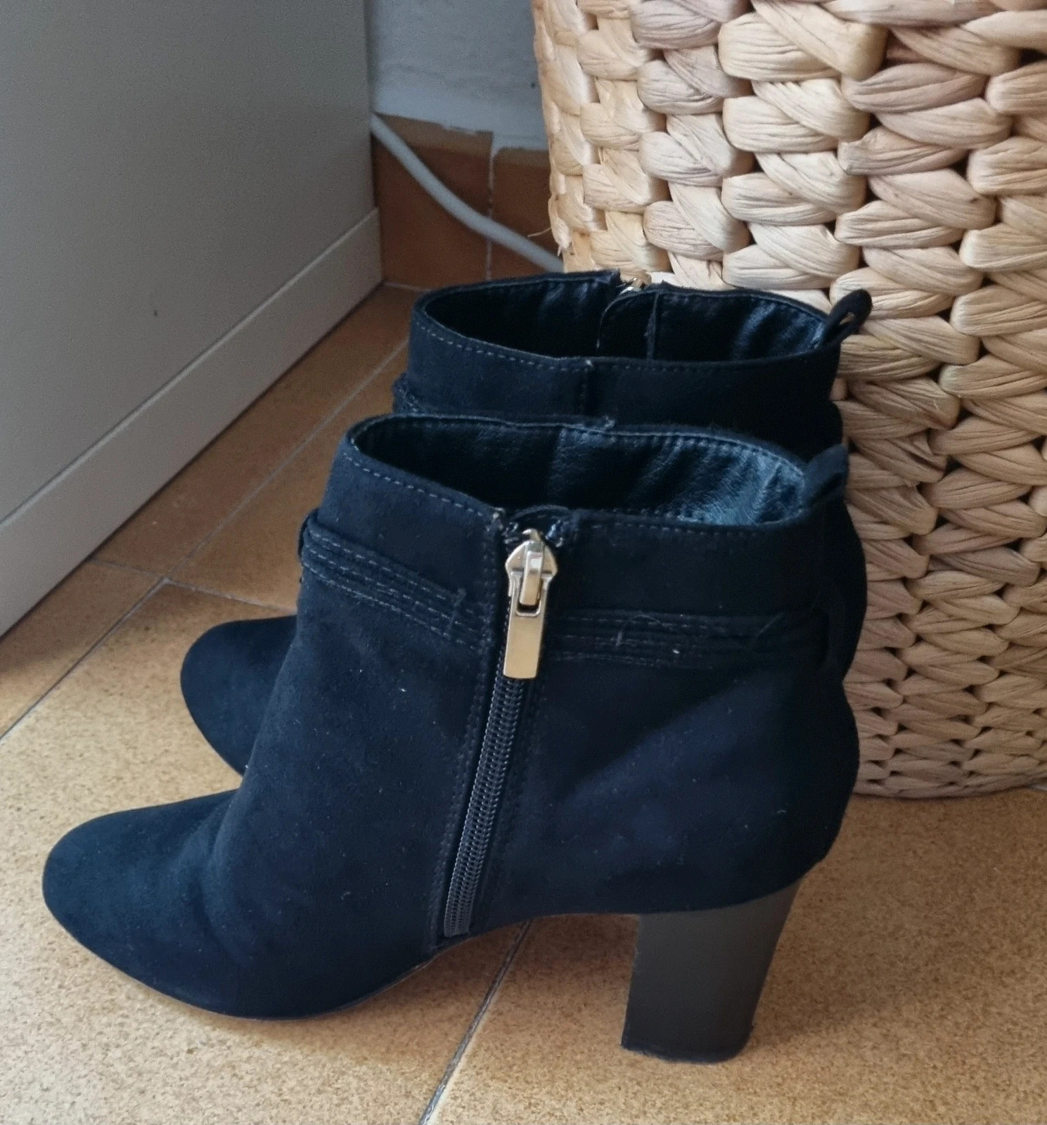 Botines efecto terciopelo – Sfera – taille 37 4