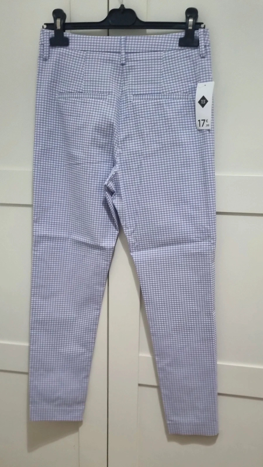 💜Pantalón cuadro vichy Malva💜 – TEX – taille S / 36 / 8 2