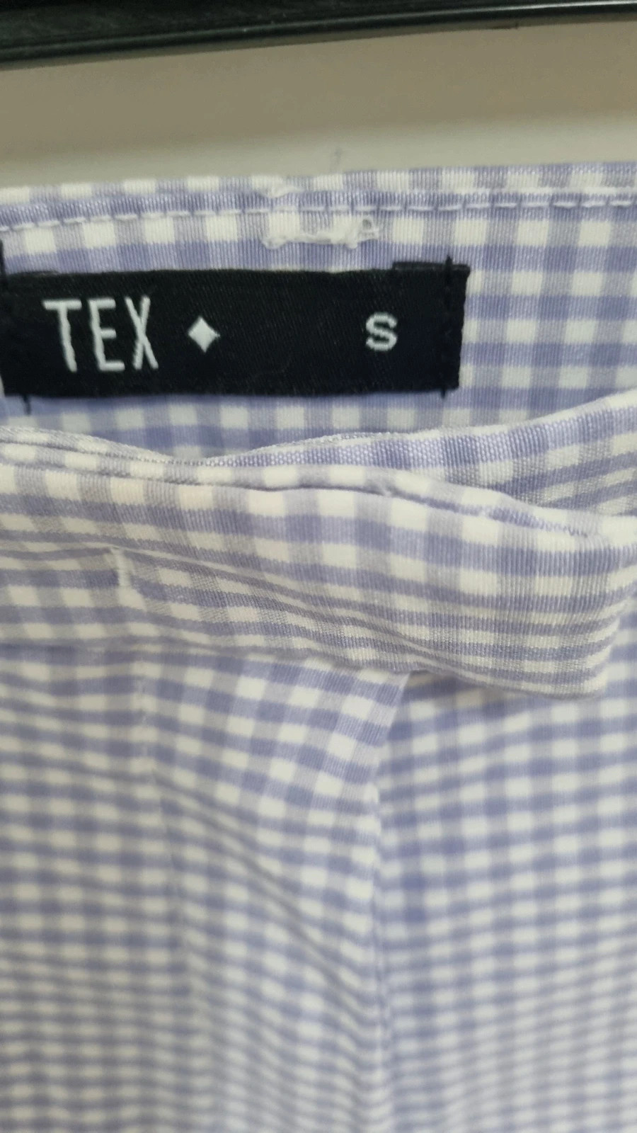 💜Pantalón cuadro vichy Malva💜 – TEX – taille S / 36 / 8 4