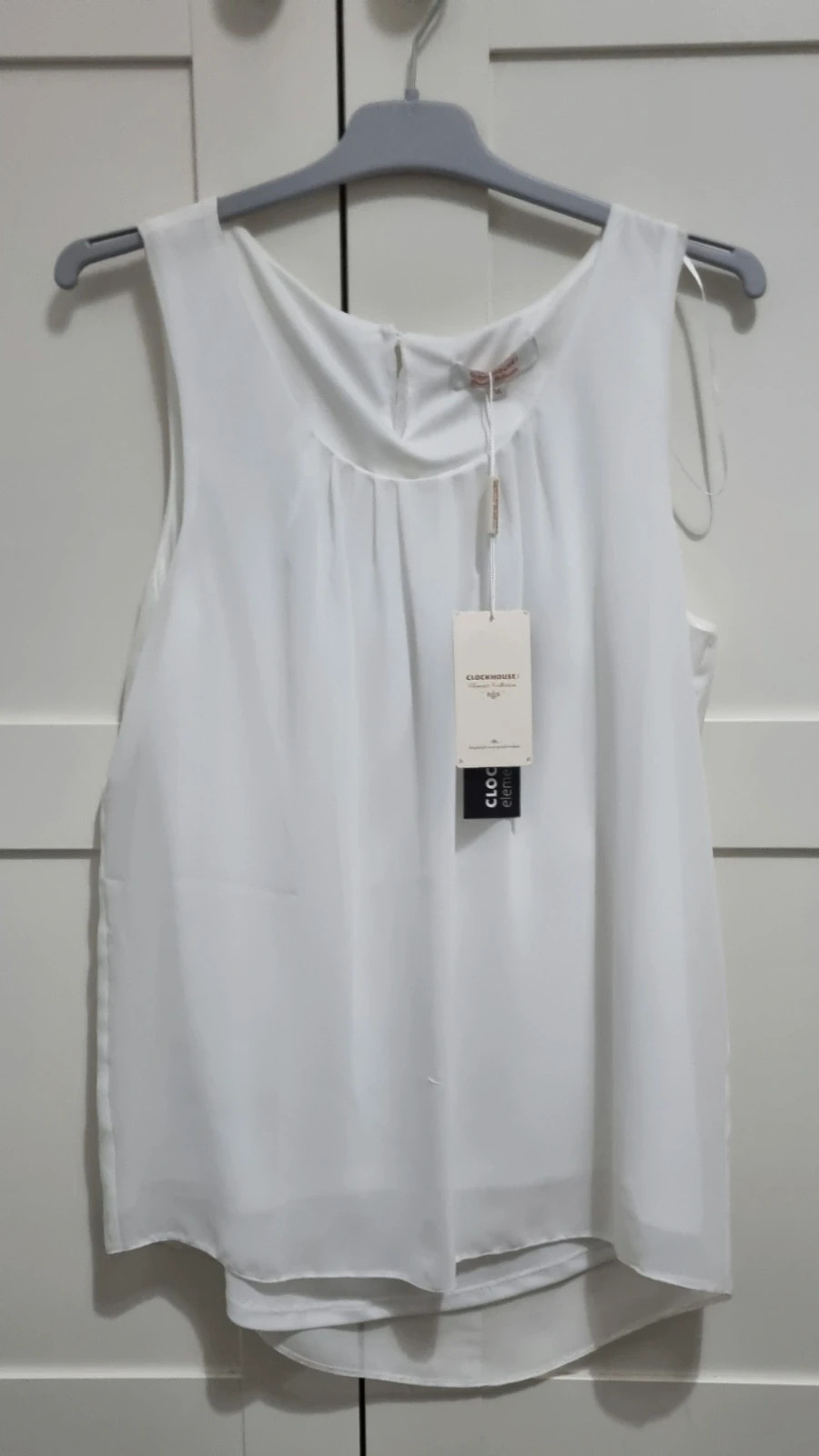 🌹Elegante Top sin mangas blanco🌹 – Clockhouse – taille S / 36 / 8 3