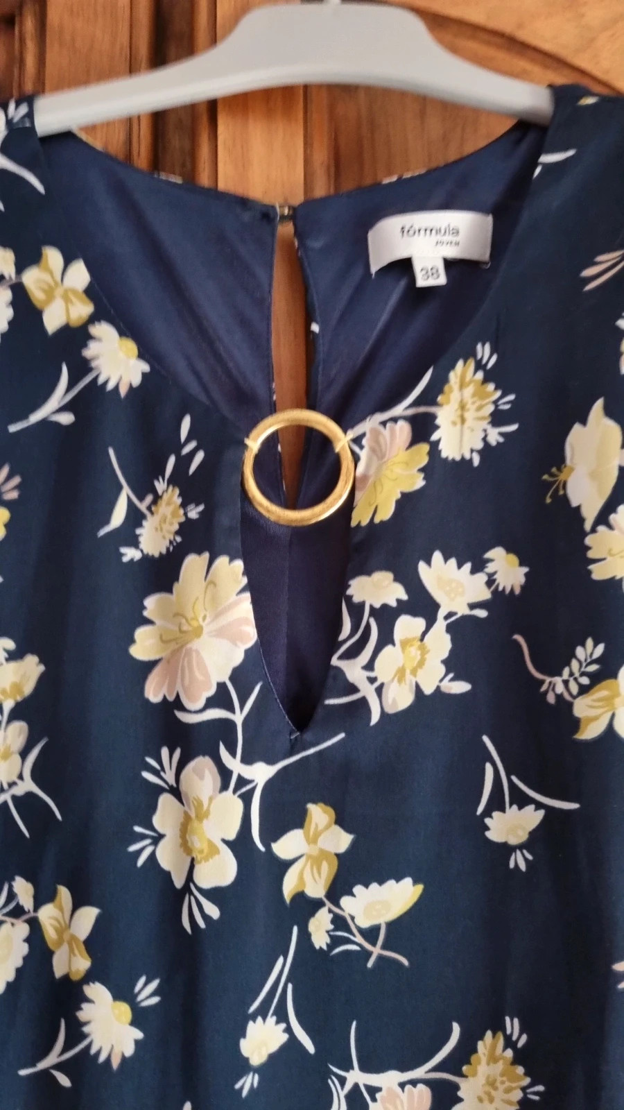 Vestido estampado 💐 – Fórmula Joven – taille M / 38 / 10 4