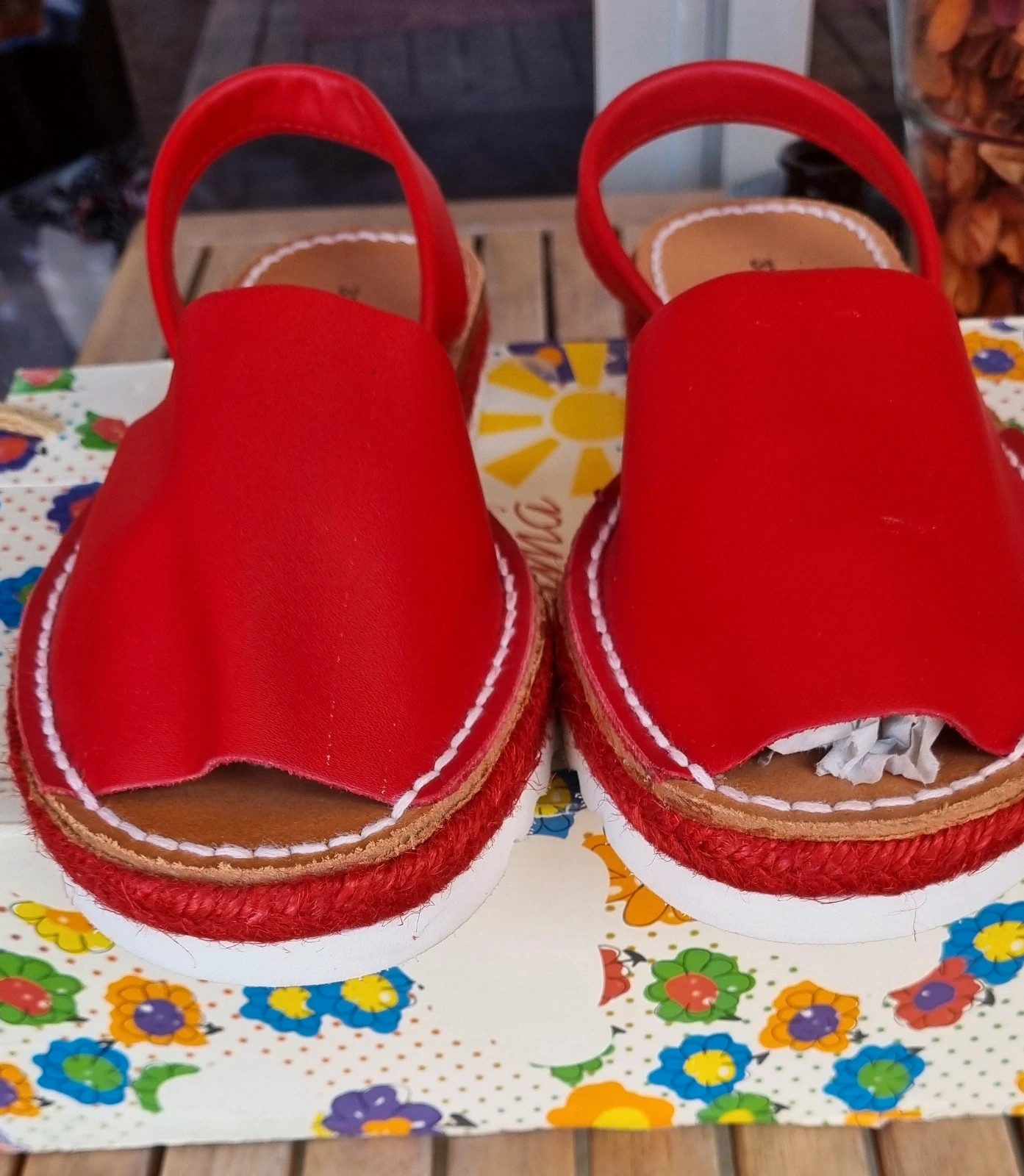 Mallorquinas rojas – TEX – taille 37 2