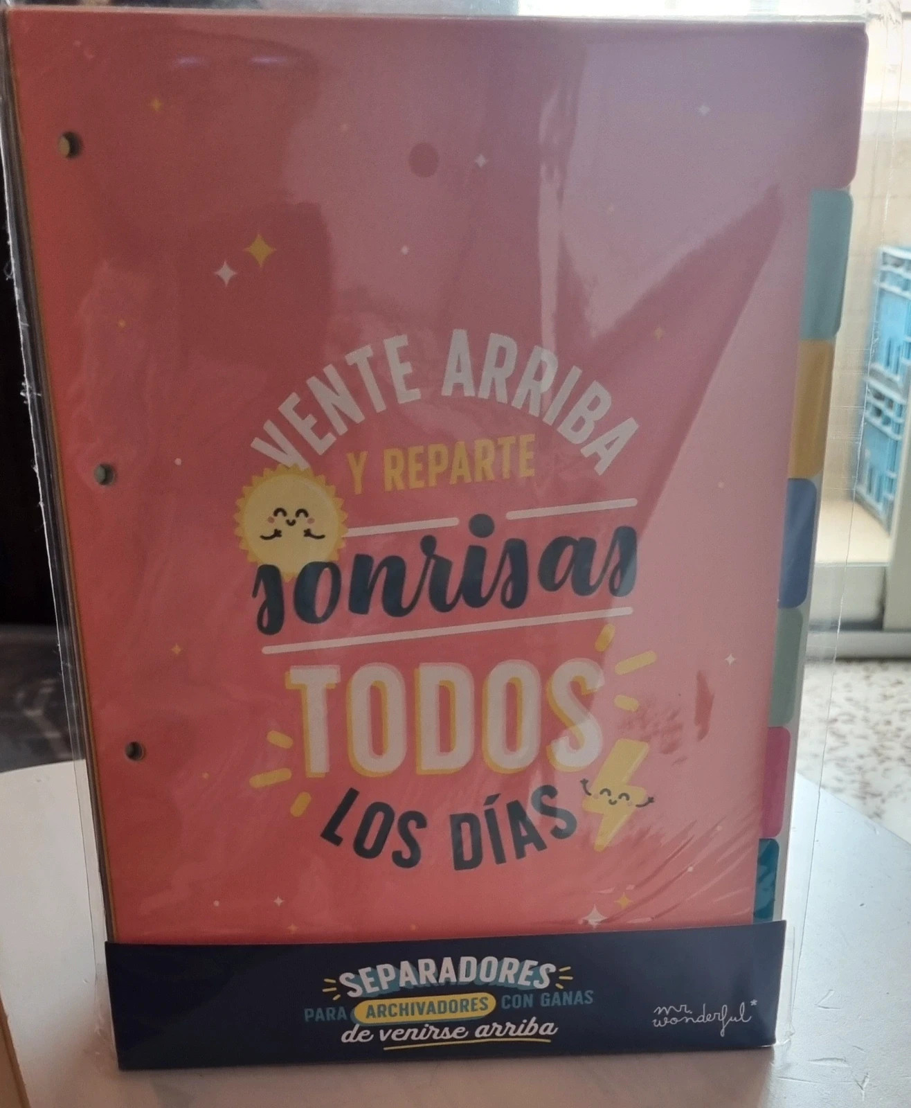 Carpeta y clasificadores Mr. Wonderful – Mr Wonderful 4