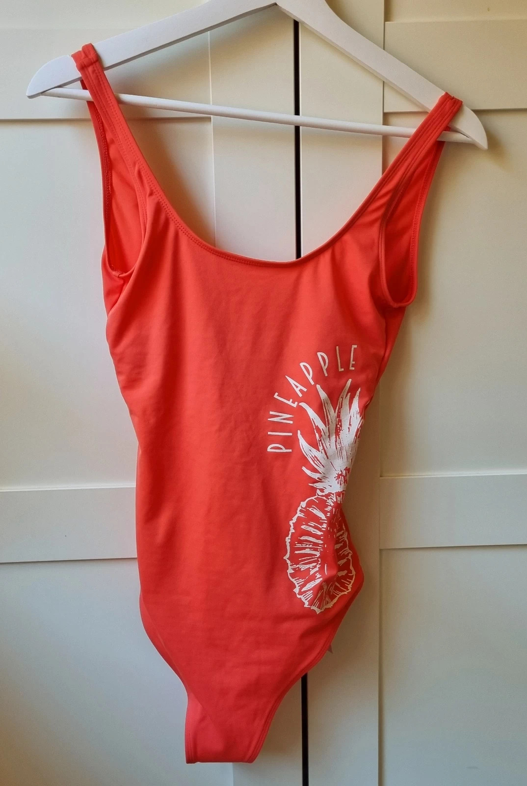 Bañador con motivos tono coral – TEX – taille M / 38 / 10 3