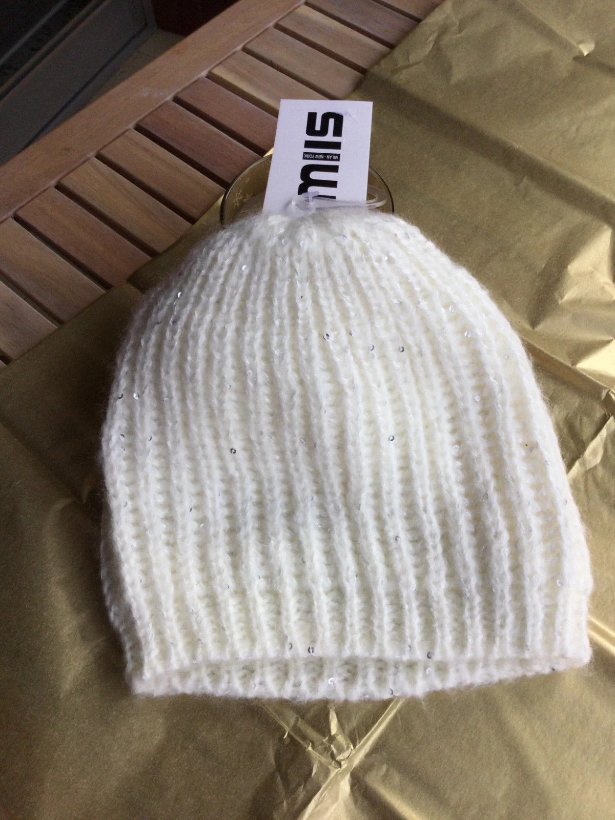 Gorro de lana con aplicaciones🌺 2