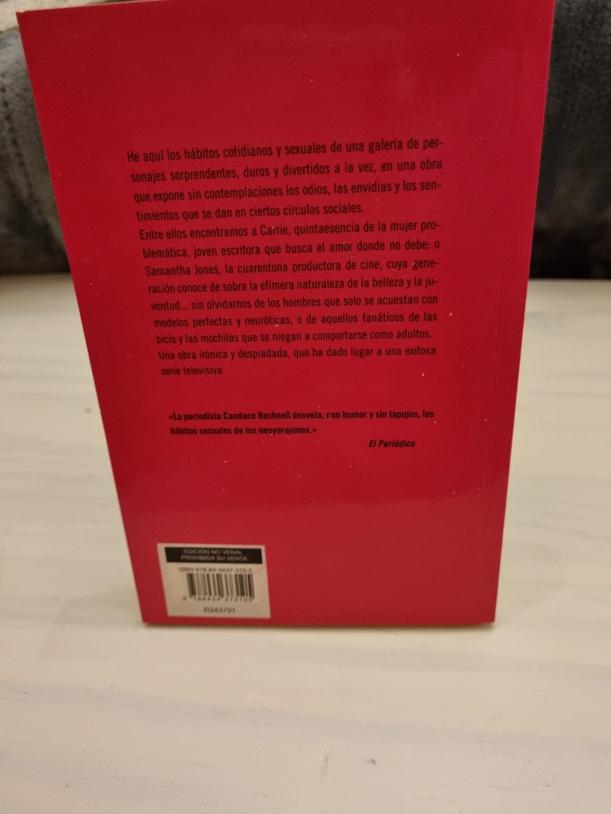Libro de bolsillo Sexo en Nueva York 2