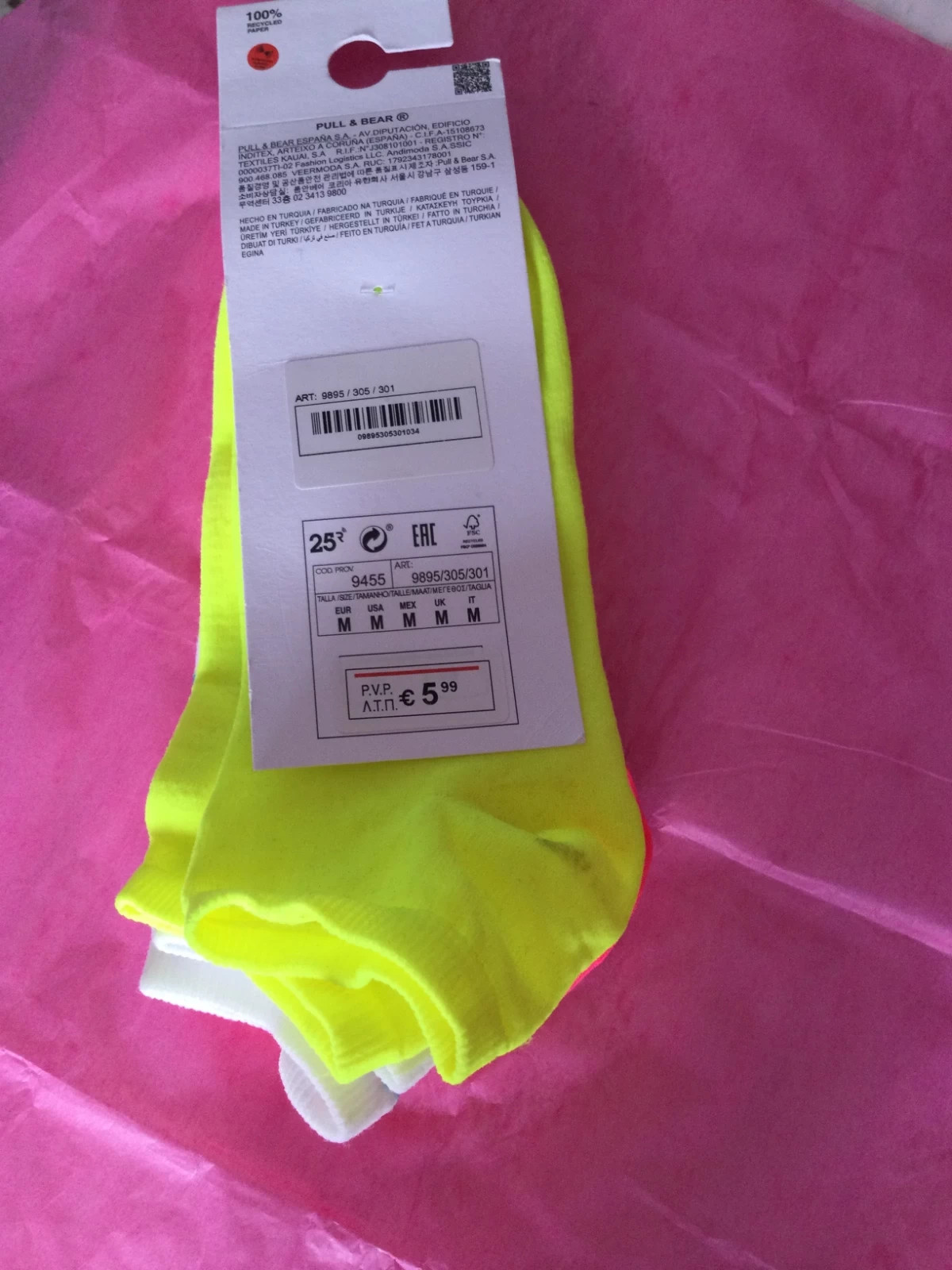 Calcetines Pull &Bear – Pull & Bear – taille Taille unique 3