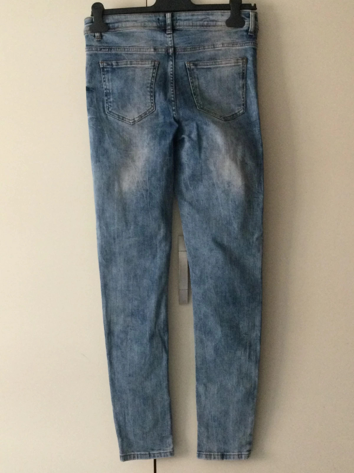 Vaqueros slim con flores🌈 – TEX – taille L / 40 / 12 2