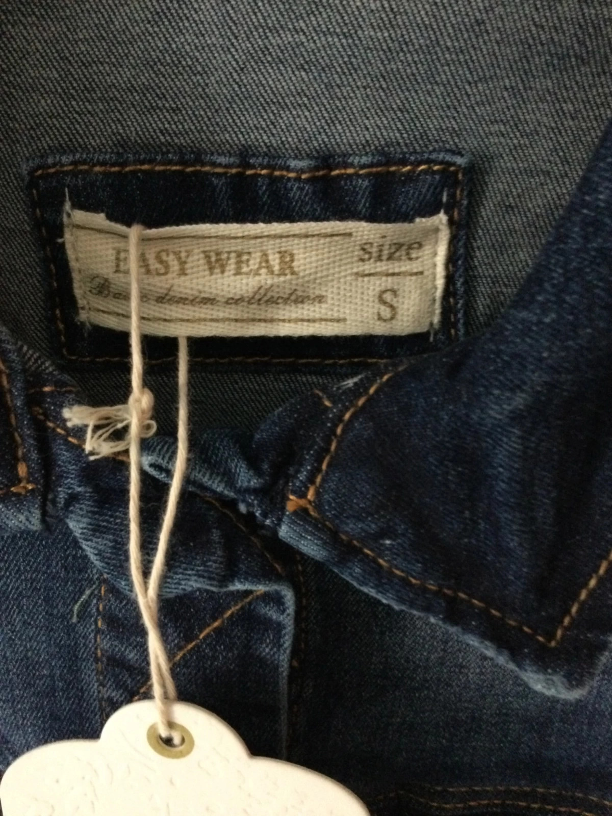 Cazadora corta denim a estrenar 🌺 – Easy Wear – taille S / 36 / 8 3