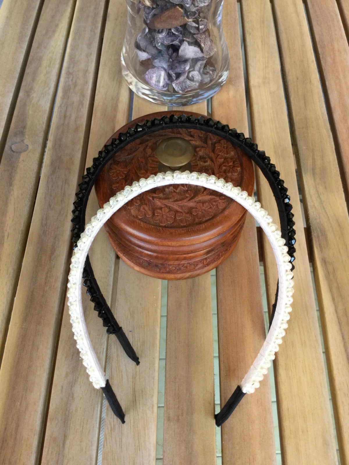 Diademas negra/blanca🌺 – primor 2