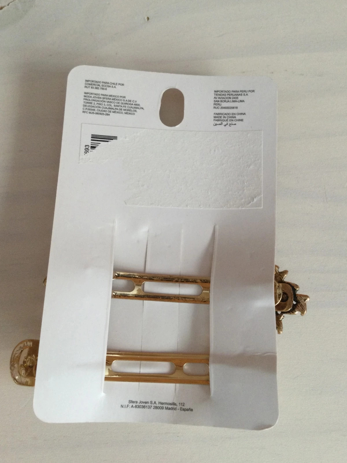 Pack de horquillas pelo – Sfera Collection 2