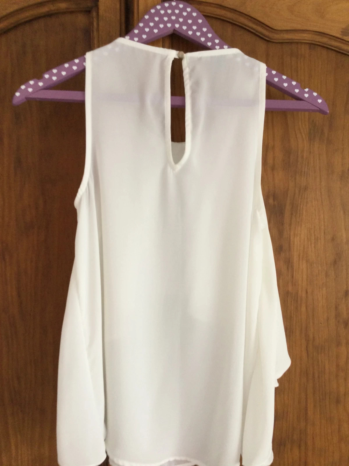Preciosa blusa beige💞 – EXCLUSIVE Suite blanco – taille XS / 34 / 6 2