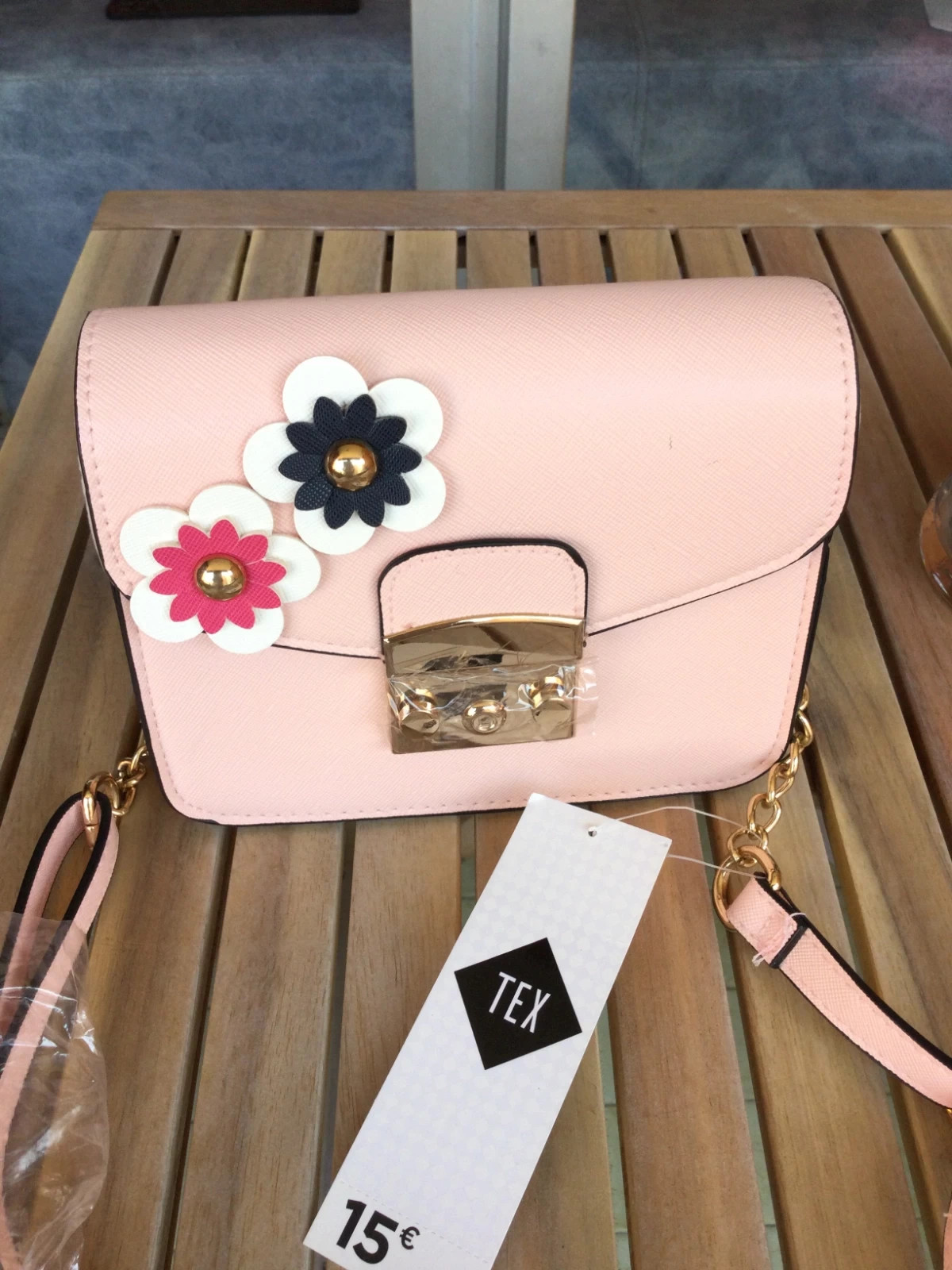 Bolso de hombro rosa 🌺 – TEX 2