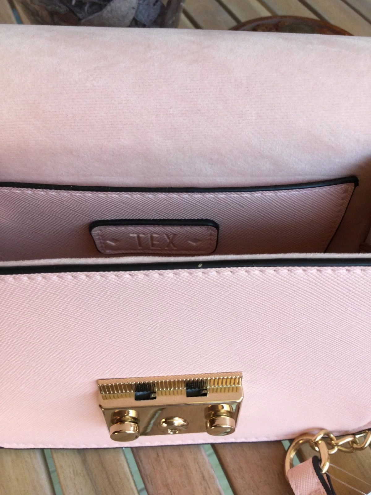 Bolso de hombro rosa 🌺 – TEX 5