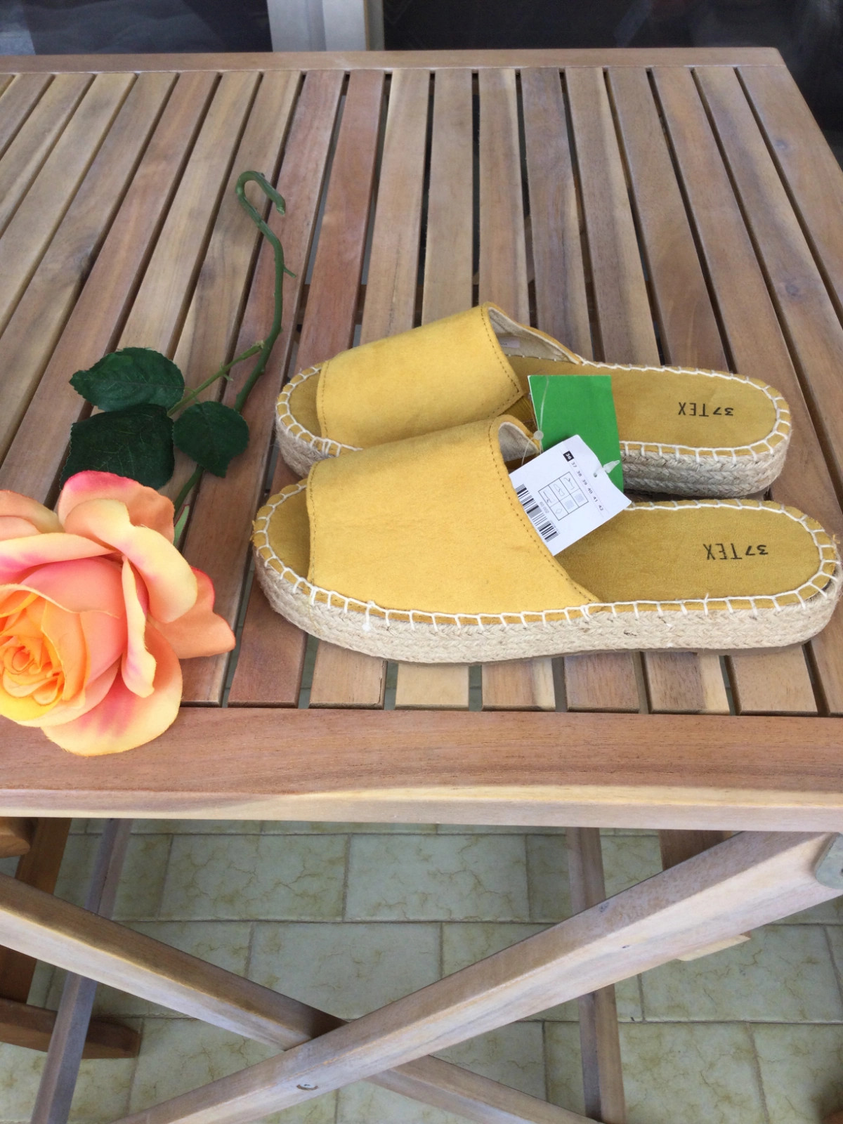 Zuecos de yute⭐ – TEX – taille 37 2