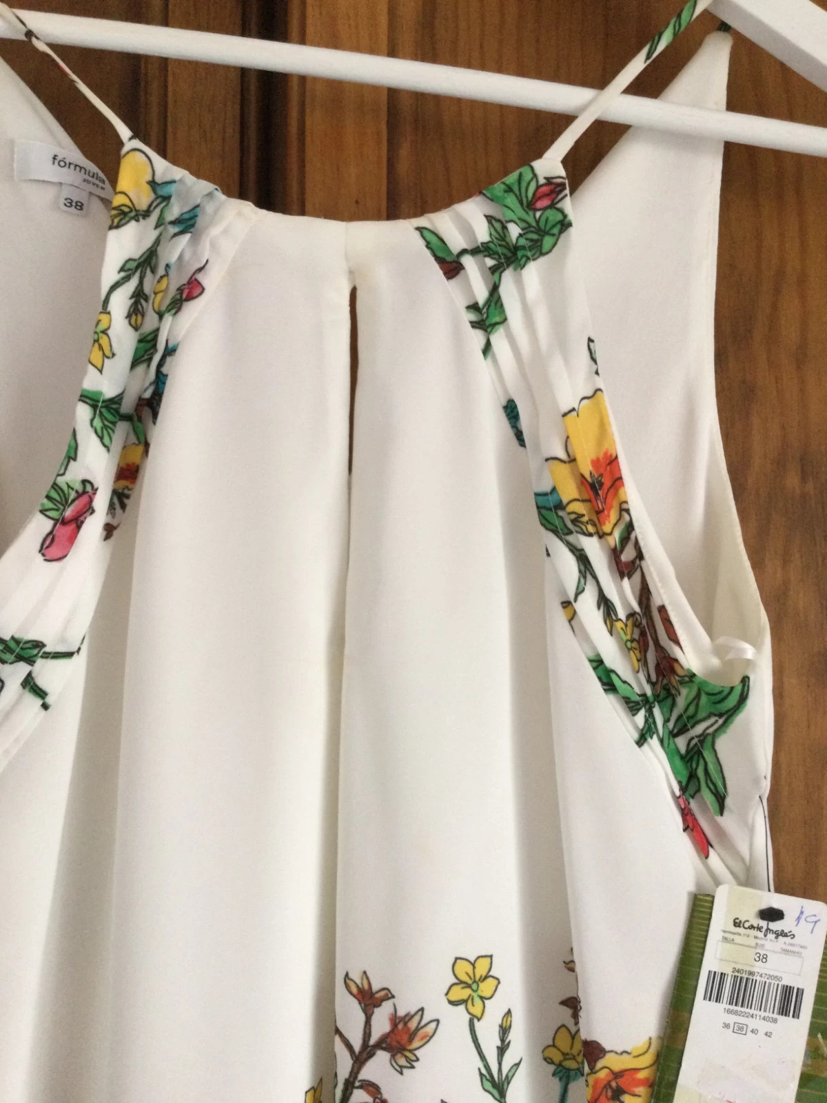 Elegante vestido de flores🌹 – Fórmula Joven – taille M / 38 / 10 3