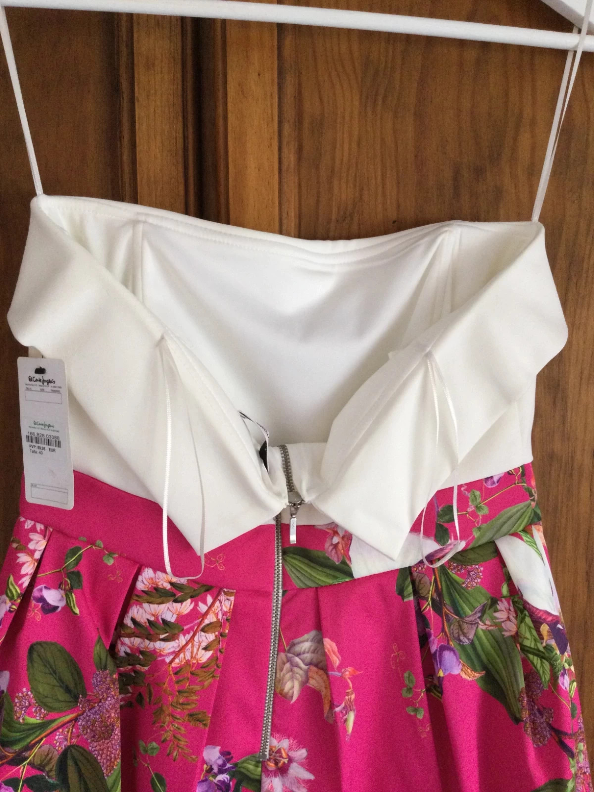 Espectacular Vestido palabra de honor💞 – Fórmula Joven – taille L / 40 / 12 4