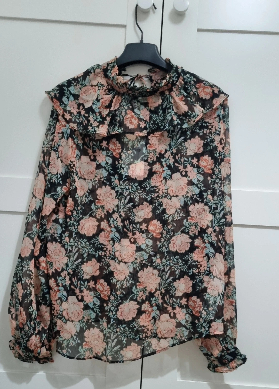 🌷Blusa estampado Flores Mango 🌷 – Mango – taille S / 36 / 8 2