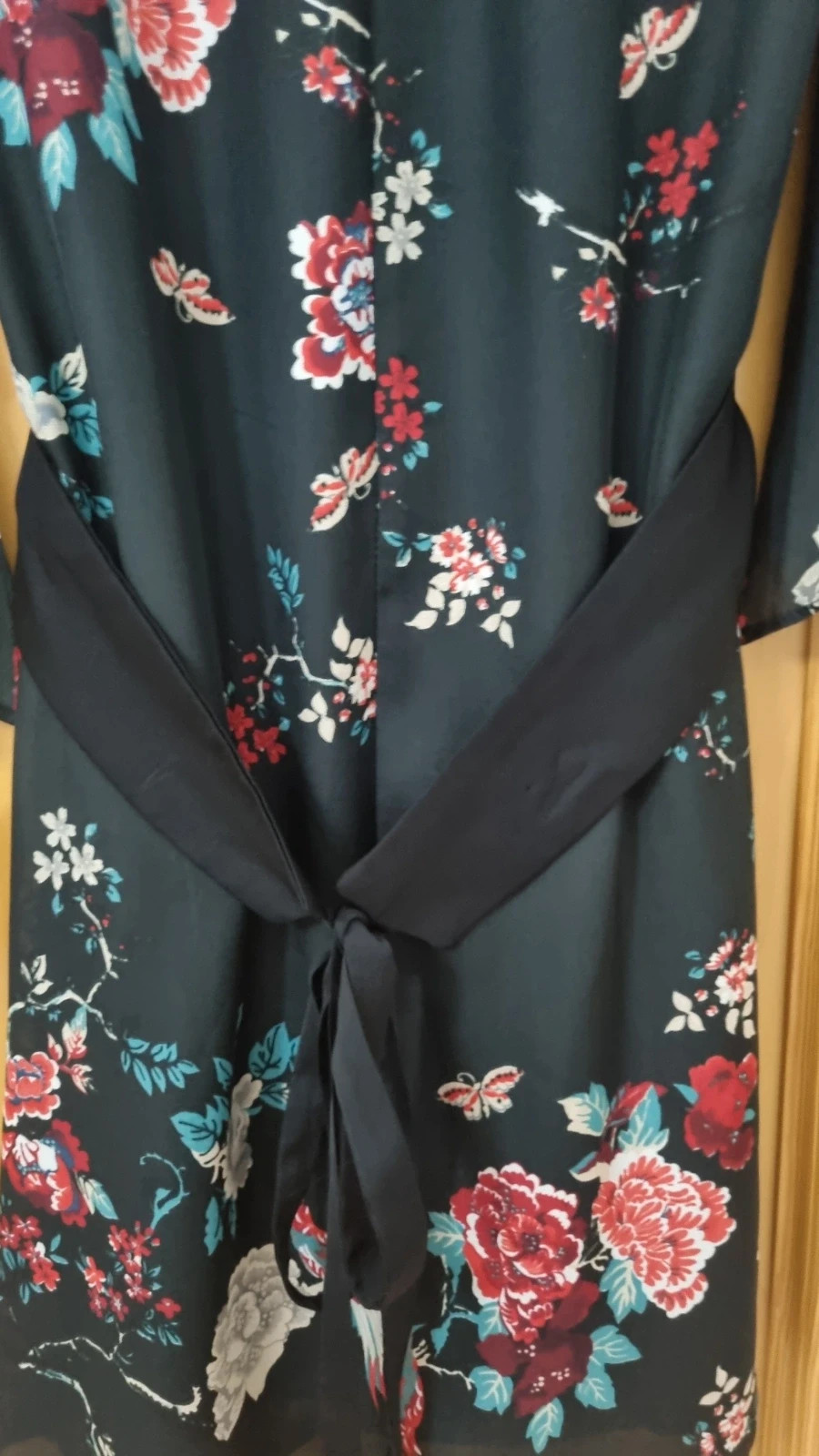💖Elegante vestido negro estampado💖 – El Corte Inglés – taille L / 40 / 12 3