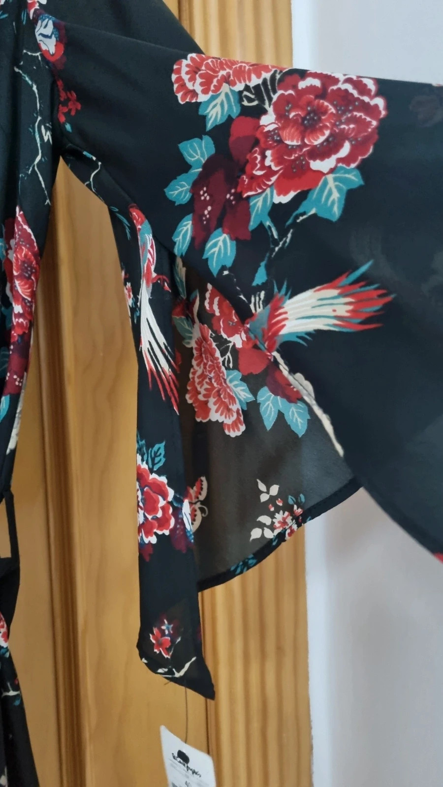 💖Elegante vestido negro estampado💖 – El Corte Inglés – taille L / 40 / 12 5