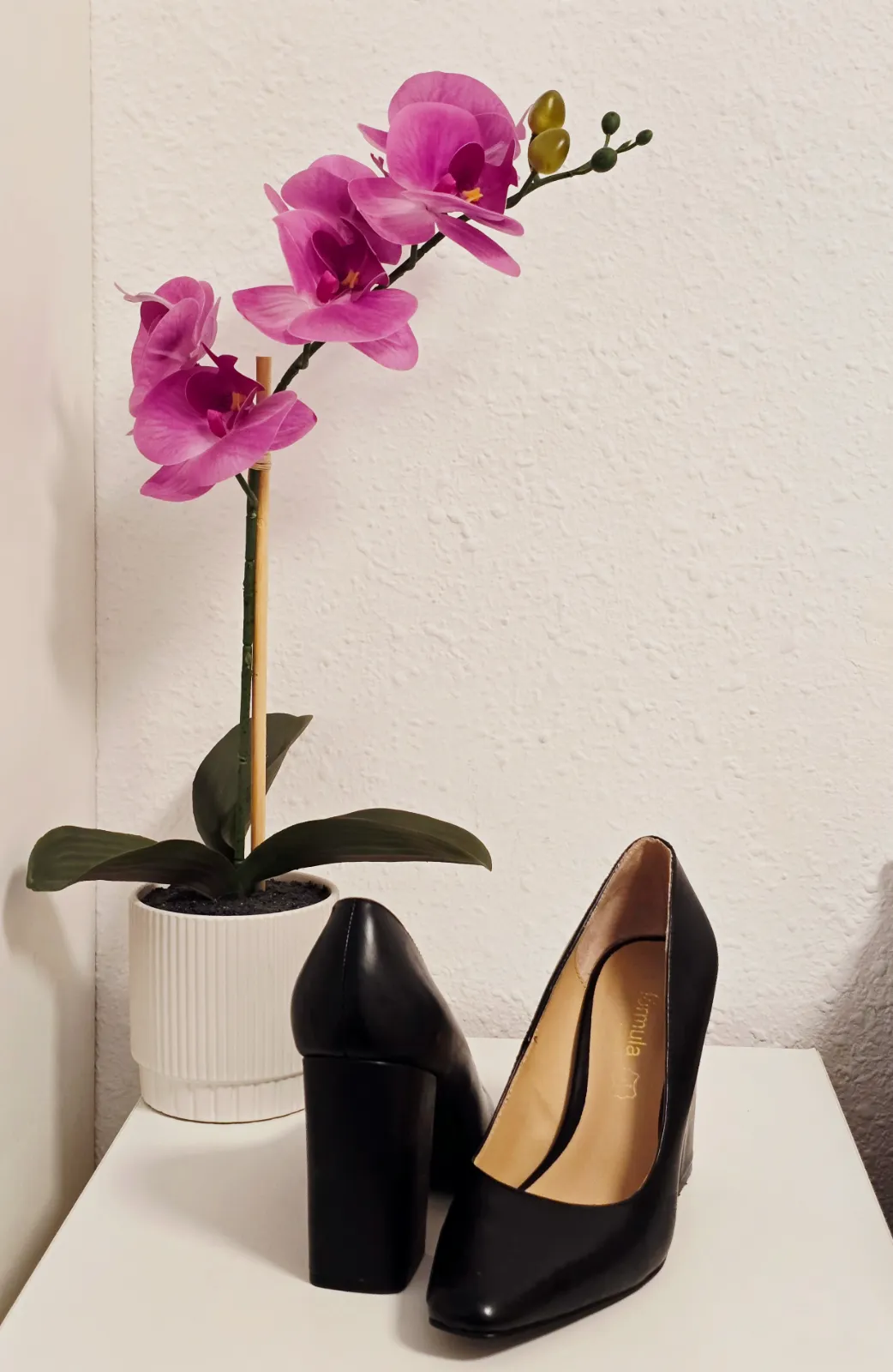 Zapatos tacón negros Talla 37 – Fórmula Joven – taille EU 37 3