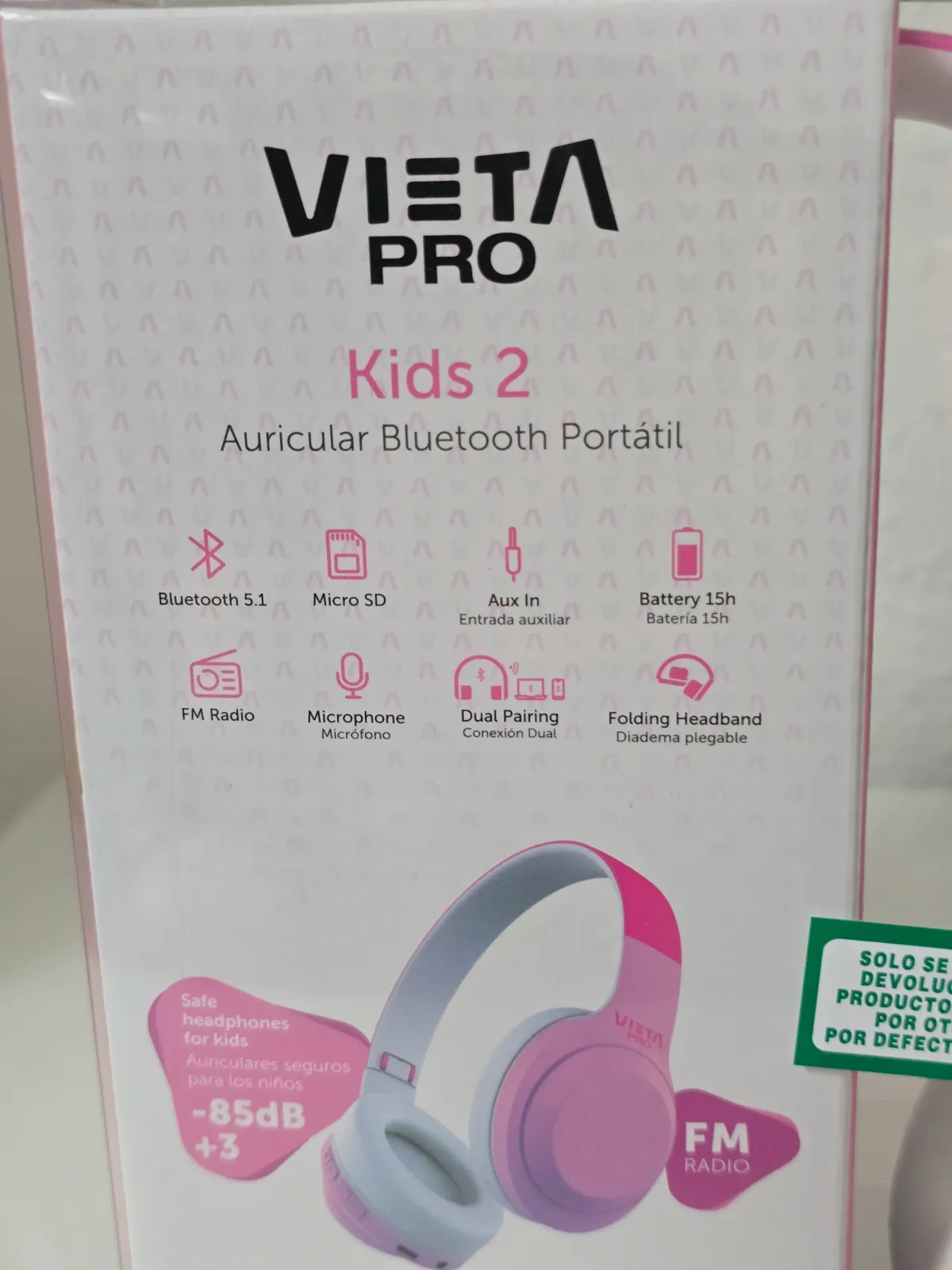 Auriculares Vieta Pro Kids 2 – Vieta Pro Kids 3