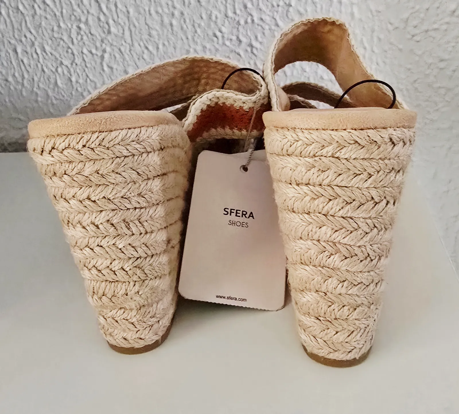 Sandalias de crochet con cuña – SFERA – taille EU 37 3