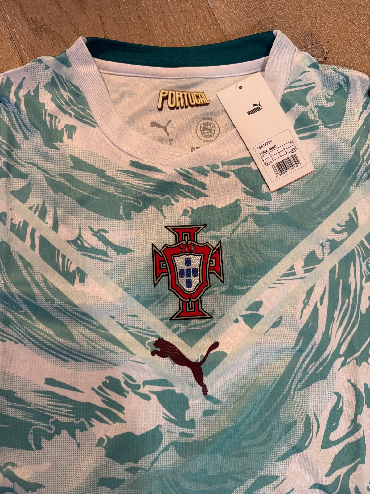 Maillot Puma Portugal Neuf avec Étiquette L 2