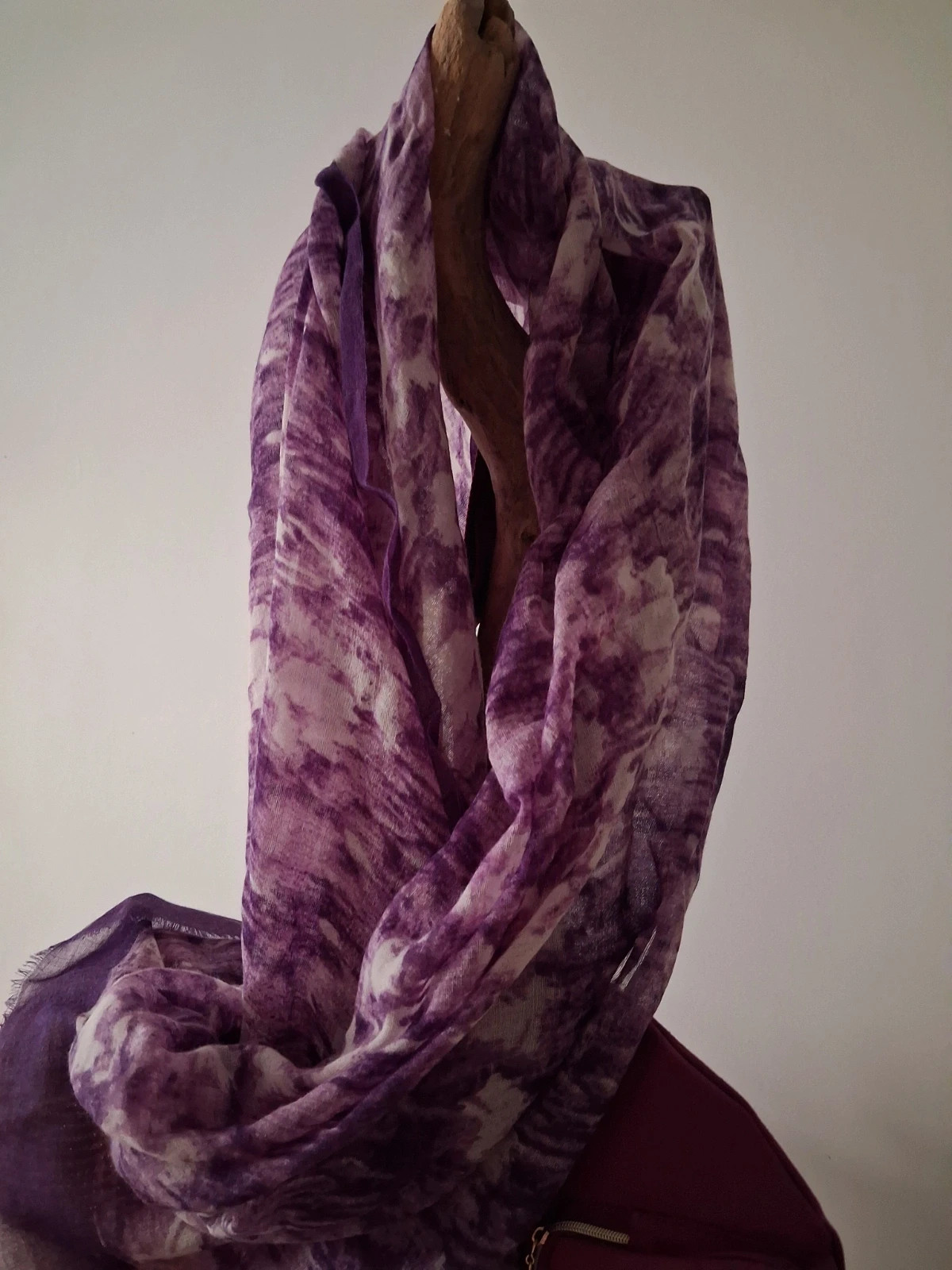 Foulard vieux rose violine – Accessorize 4