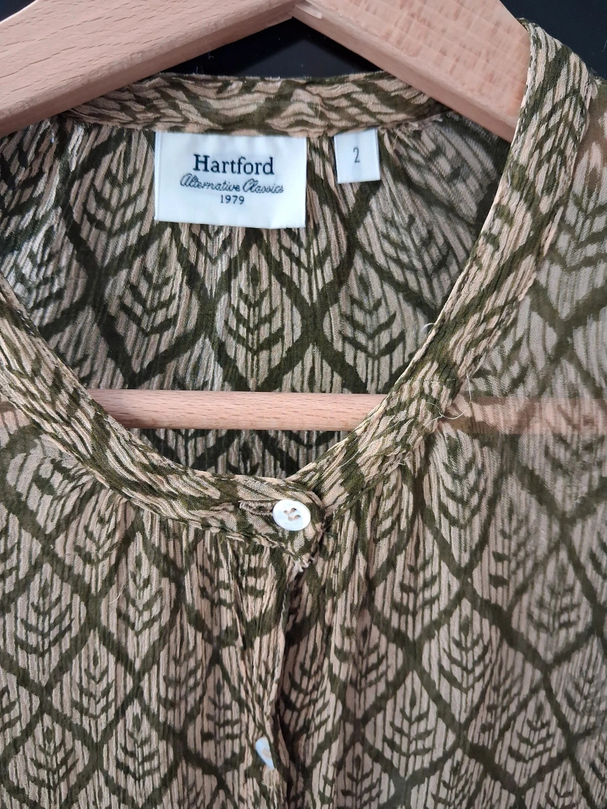 Blouse kaki hardford