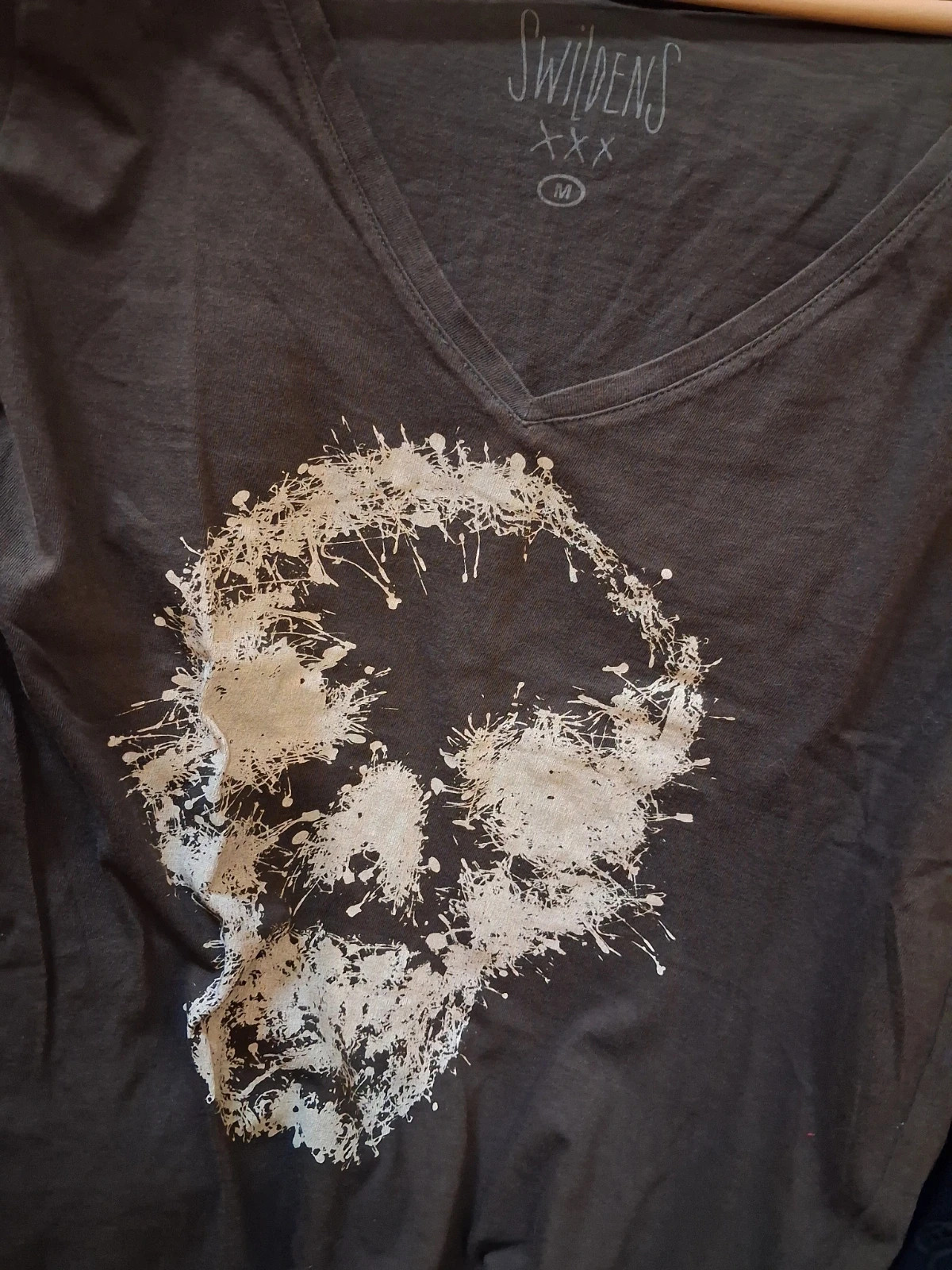T shirt skull chocolat