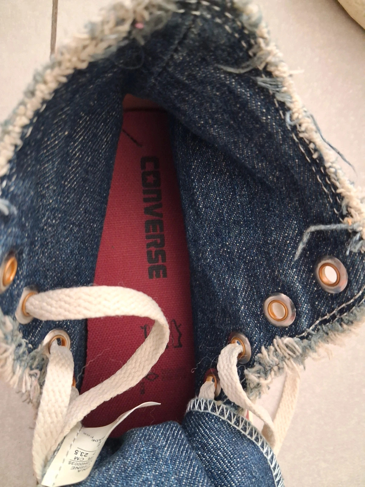 Converse jeans Authentique vintage Used – Converse – taille 37 3