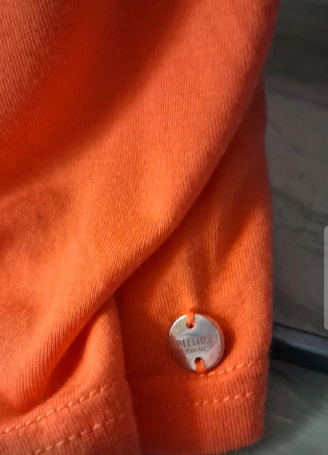 T shirt DeluXe orange – Deluxe – taille L / 40 / 12 3