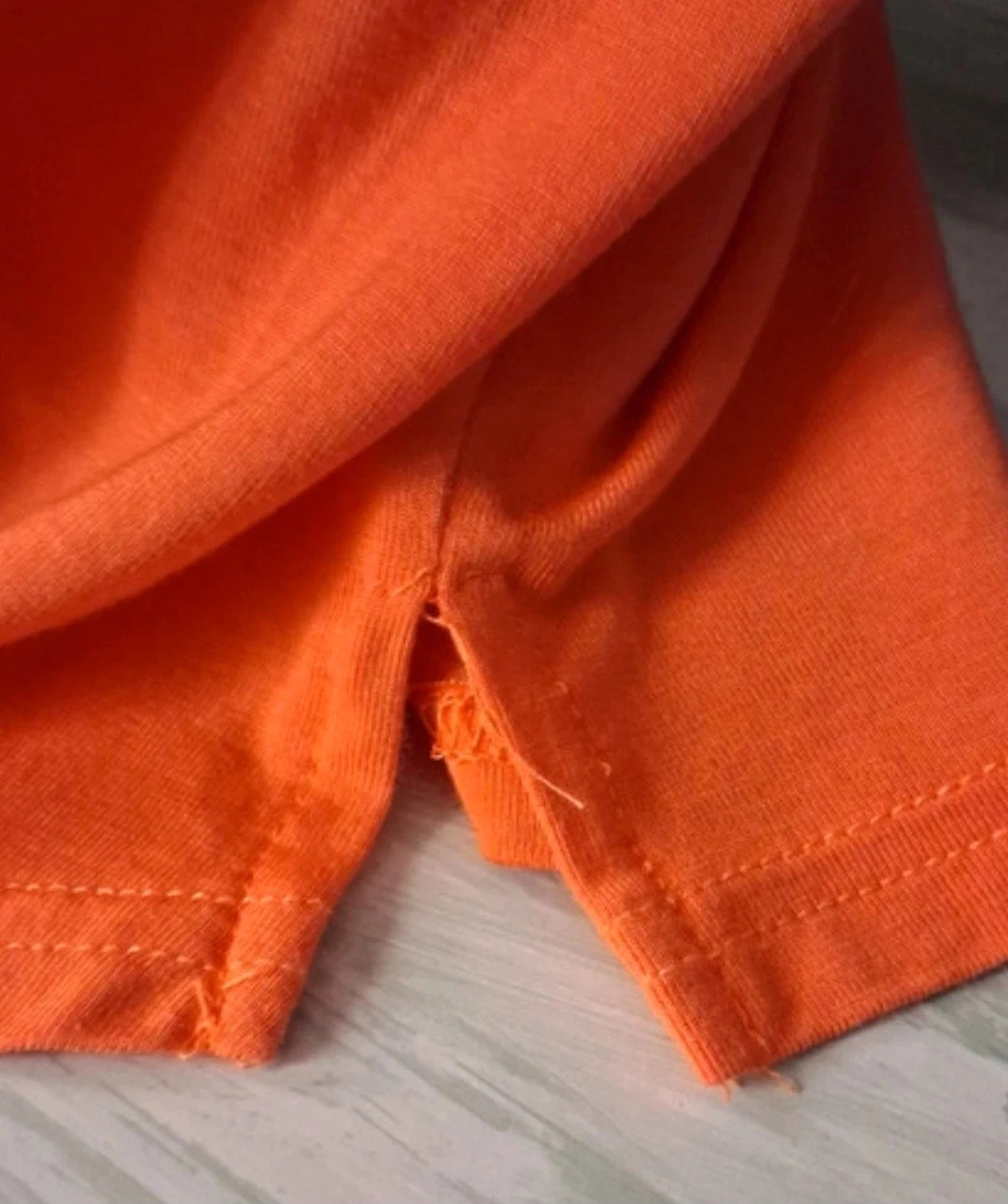 T shirt DeluXe orange – Deluxe – taille L / 40 / 12 5