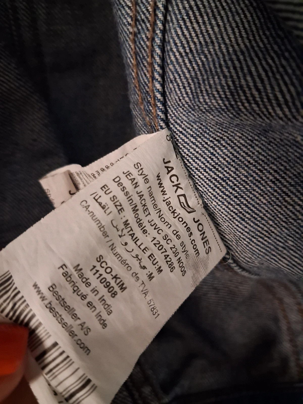 Veste en jeans Jack jones – Jack & Jones – taille M / 38 / 10 2
