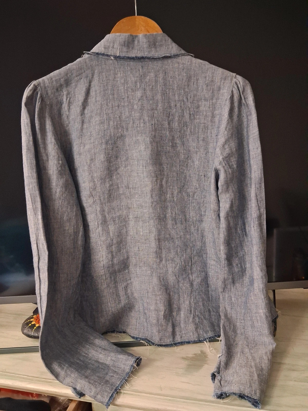 Chemise en lin chambray Liu Jo – Liu Jo – taille M / 38 / 10 4