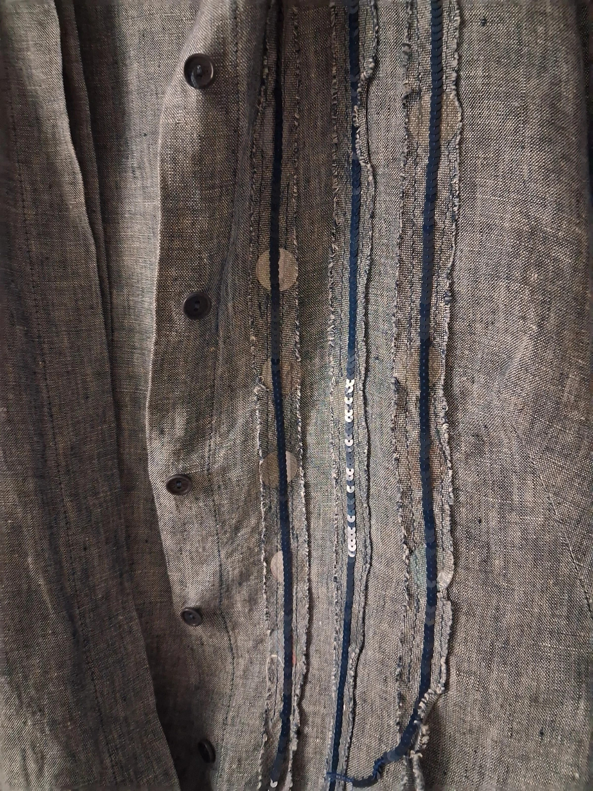 Chemise en lin chambray Liu Jo