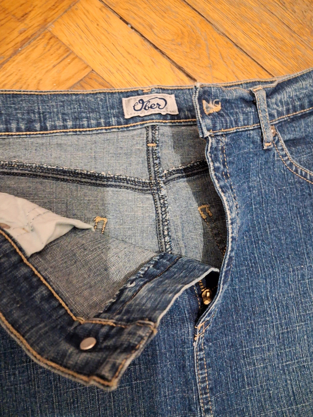 jupe jeans Ober – Ober – taille M / 38 / 10 4