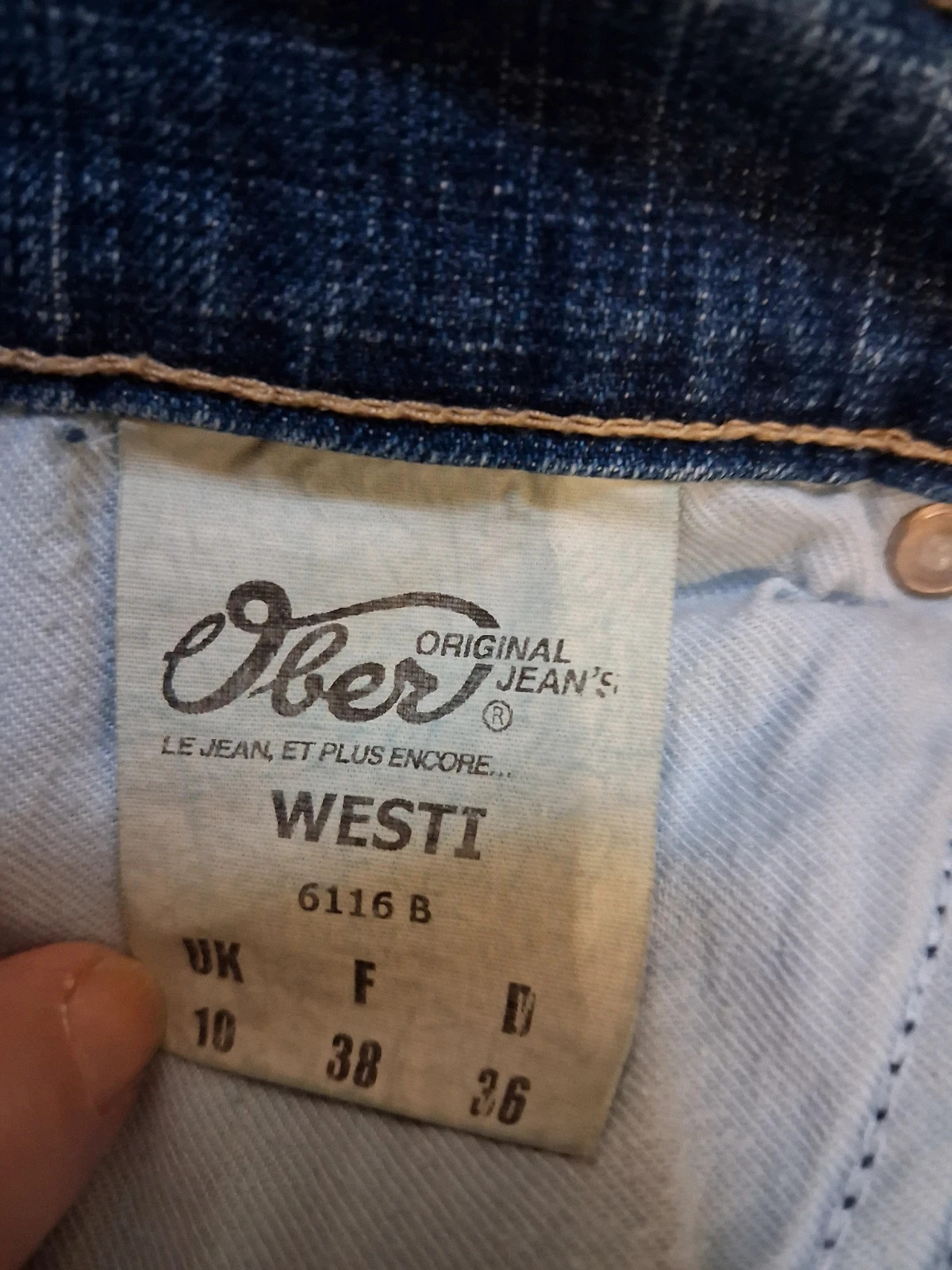 jupe jeans Ober